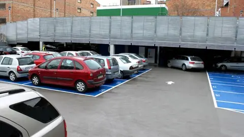 Pàrquing municipal de l'avinguda de Catalunya de Tàrrega