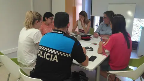 Reunió del grup de treball contra les agressions sexistes a les Borges.