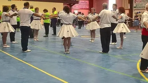 Un moment del concurs de Golmés