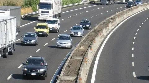 Imatge de l'AP-2 en el pas per les Garrigues @Territoriscat