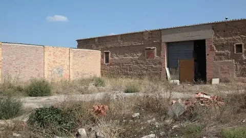 Espai en el que s'instal·lara la Potabilitzadora Vilanova de Bellpuig