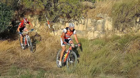 L'actractiu paisatge de la Cursa BTT Terra d'Oliveres d'Arbeca