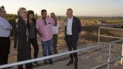 La Consellera Teresa Jordà visita les finques modernitzades a Bell-lloc