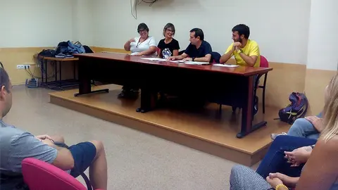 Reunio de pares i claustre de escola Mare de Déu de la Mercè de Sant Ramon