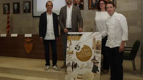 Bernat Solé, en la presentació de la Fira d'Agramunt