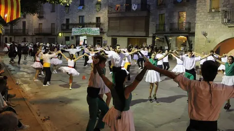 Imatge del concurs de colles de Verdú