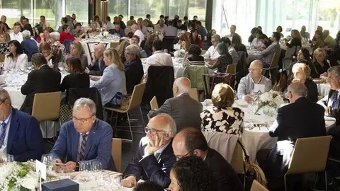 Acte d'aniversari de la  la Federació d'Hostaleria de Lleida, a La Boscana