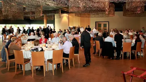 La festa es va celebrar al restaurant Resquitx de Golmés