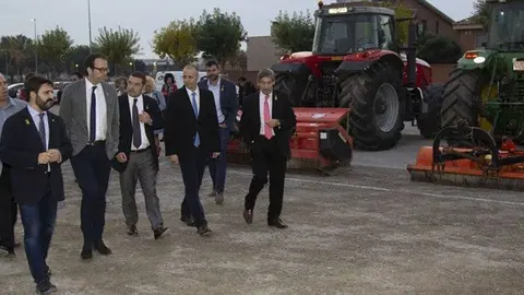 Joaquim Ferrer, inaugurava divendres la fira Autotardor 1