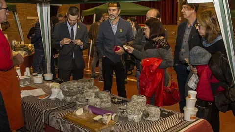 El director territorial d'Agricultura, Ferran de Noguera, inaugurava la cinquena edició de la Mostra