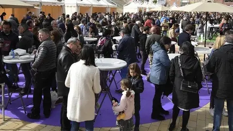 La Festa del Vi de Lleida es va celebrar a la plaça de la Llotja