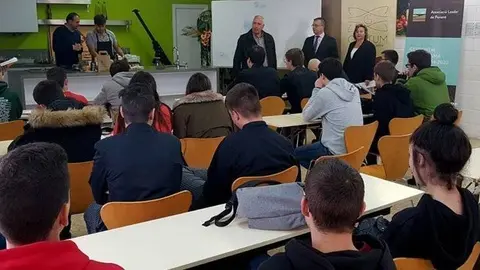 Sessió inaugural de les jornades gastronòmiques GUSTUM a l'Escola d'Hoteleria de Lleida