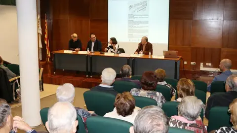 Imatge de l'acte d'inauguració de les Jornades Sanitàries d'Alpicat