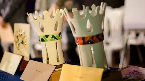 Els trofeus de la Nit de la Sardana 2017 ©Territoris