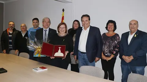 Imatge de l'acte d'inauguració de l'Escola Música Municipal d'Alguaire