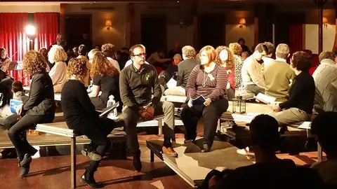 Lectura col·lectiva del Poema de Nadal a Mollerussa