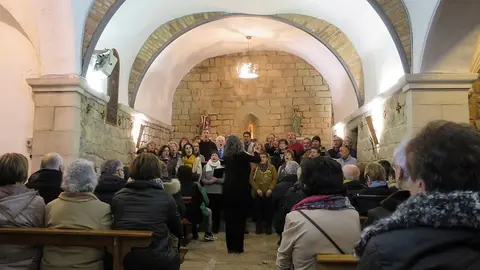 Concert de Nadal  a Palou la coral Doll de Veus de Guissona