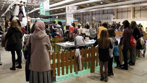 Activitat de dejous del Cucalòcum, a Fira de Lleida.