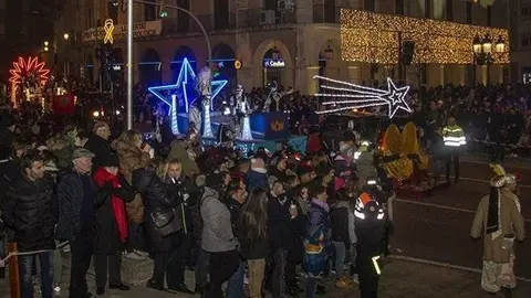 Mollerussa estrena noves carrosses de la cavalcada de Reis