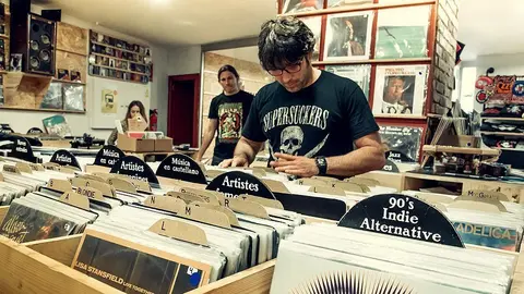 La botiga Grans Records de Lleida