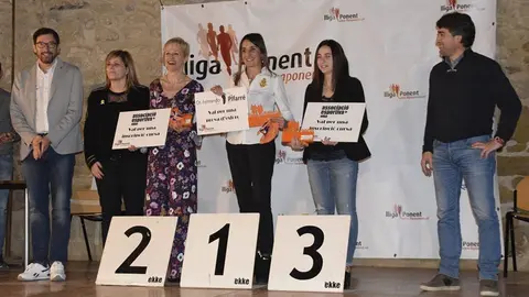 Podi femení en la Lliga Ponent 2018