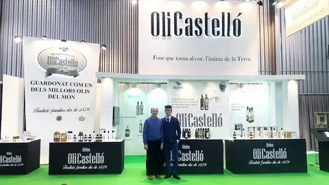 Estand d'Olicastelló a la Firav de l'Oli i les Garrigues de les Borges