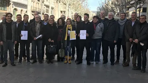 Els alcaldes adherits al moviment Ajuntaments Sense Por,