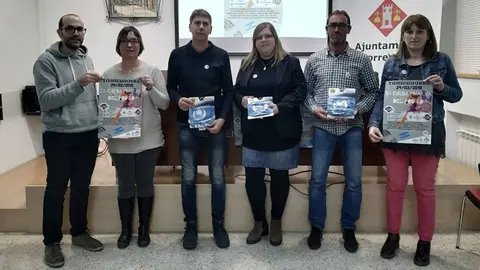 L'alcalde de Torregrossa Josep M. Puig preideix la presentació de la Cursa del Pou Bo