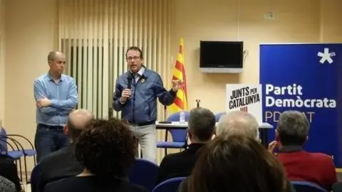 Assemblea del PDeCAT de Mollerussa amb el parlament de Marc Solsona