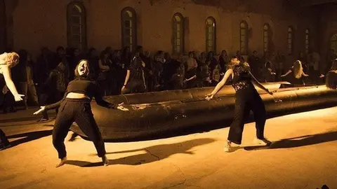 La instal·lació Halab, de la companyia de dansa Sol Picó