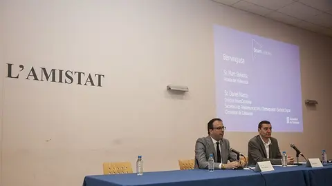 Marc Solsona i Daniel Marco obren la jornada sobre IoT i Don a Mollerussa 1