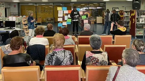 Biblioteca Municipal Joan Duch de Juneda, Dia Internacional de la Poesia