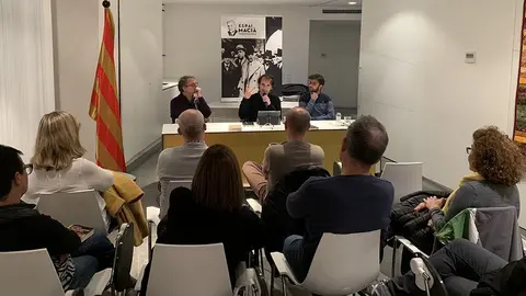 Vicent Partal, i Josep Casulleres presenten les seves obres a l'Espai Macià de les Borges