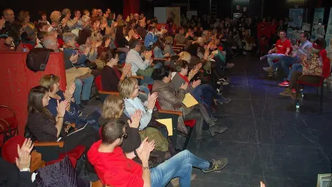 Acte de presentació  del conte Lo Parrot, el bandoler