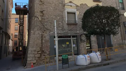 Una façana arranjada al Centre Històric de les Borges Blanques