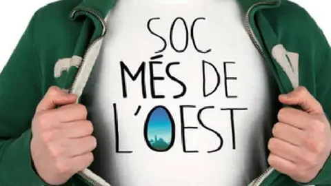 Promoció del llibre Sóc més de l'Oeste