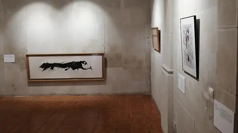 Sal d'Art La Capella de Torregrossa l'obra Lo rosegador de racons