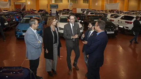 La secretaria general d’Empresa i Coneixement, Marta Felip inaugura la Fira Autotrac