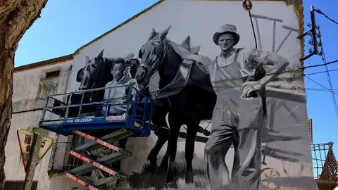 Murals de l'edició 2018 del Gargar de Penelles