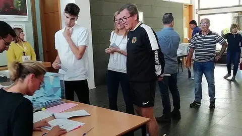 Diada de votacions a la demarcació de Lleida