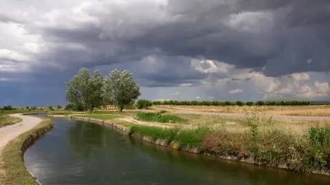 El Canal Principal al seu pas pel Pla d&#39;Urgell - Josep Anton Pérez