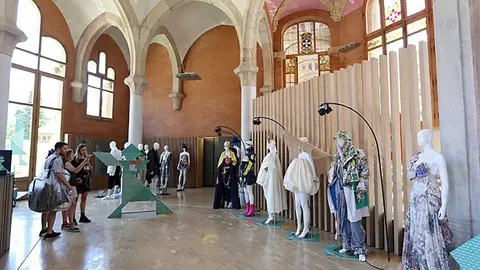 L'espai Open Àrea en  el recinte modernista de Sant Pau de Barcelona