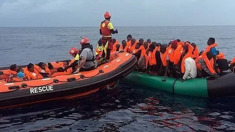 Rescat de l'ONG Open Arms a la Mediterrània - Fotografia Open Arms