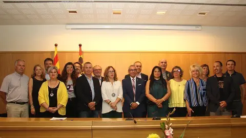 La nova corporació del Consell Comarcal del Pla d'Urgell
