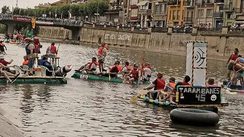 Les embarcacions participants de la Transsegre 2019