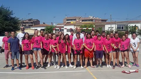 Grup de joves que participen en el projecte Jova a la Noguera