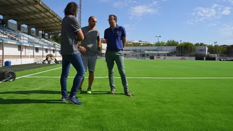 visita gespa camp futbol - Ajuntament de Mollerussa