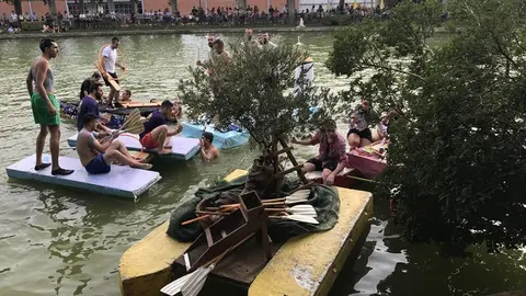 Concurs de barques al Terrall de les Borges Blanques
