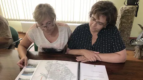 La primera tinent alcalde, Núria Palau, a la Junta de Govern Local