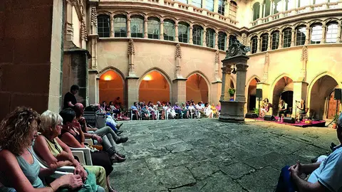 El quartet femení Les Kol·lontai en el convent de Sant Bartomeu de Bellpuig